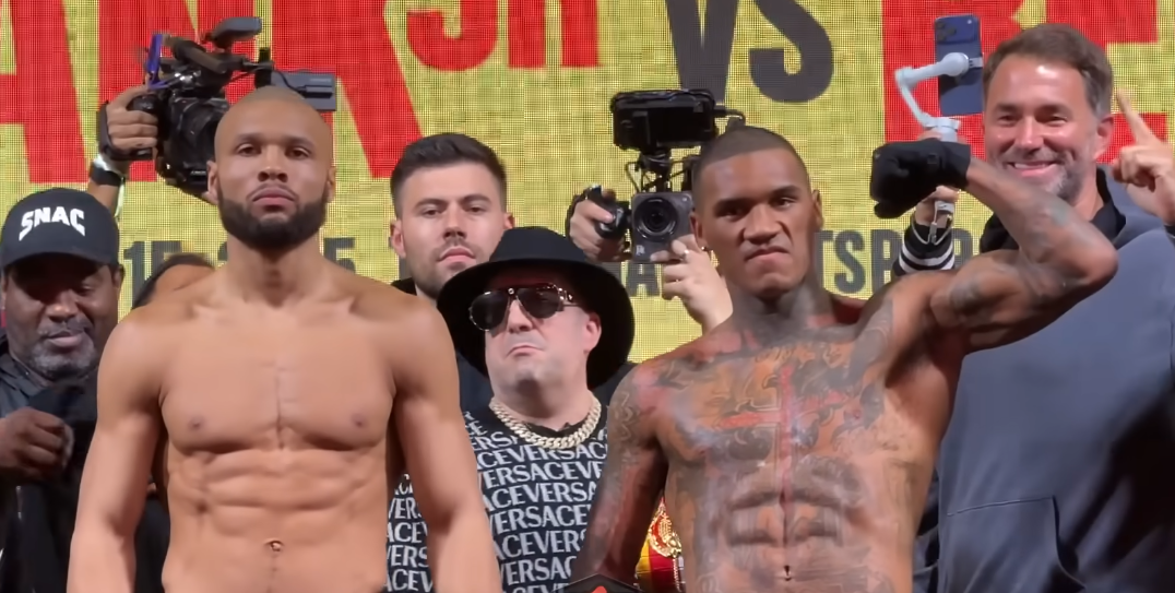 คอเนอร์ เบน หนักกว่าคริส ยูแบงก์ จูเนียร์ เล็กน้อย ก่อนไฟต์รีแมตช์