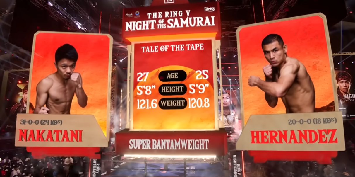 เซบาสเตียน เฮอร์นันเดซ เชื่อทำได้มากพอคว้าชัยเหนือ จุนโตะ นากาทานิ แม้ผลชี้แพ้คะแนน